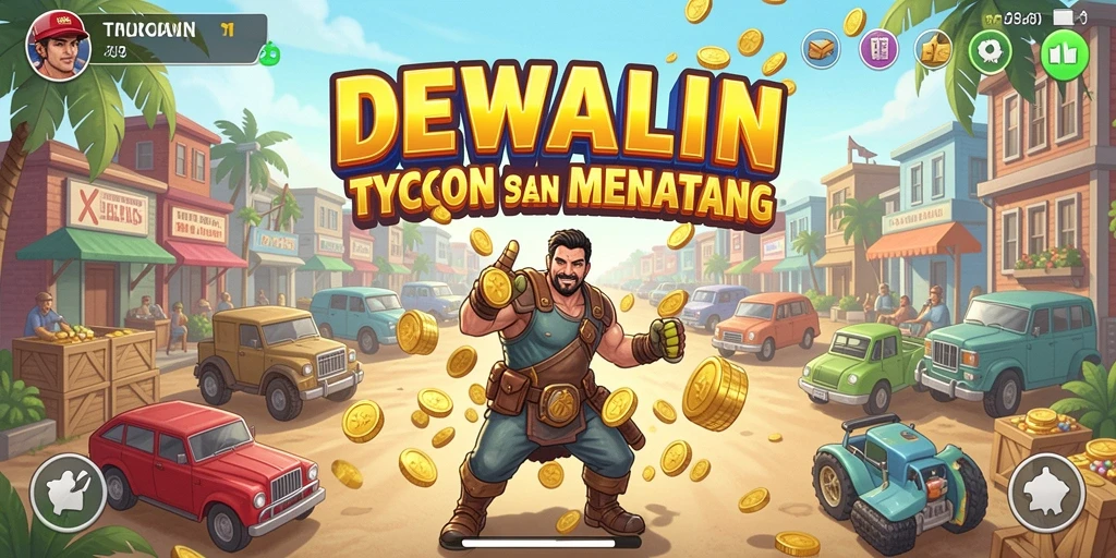 Tampilan menarik dari gameplay DEWALIN yang menantang.
