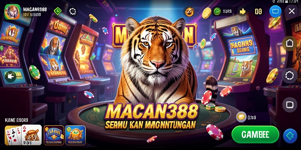 Tampilan gameplay menarik dari MACAN388 menampilkan keseruan permainan Kasino.