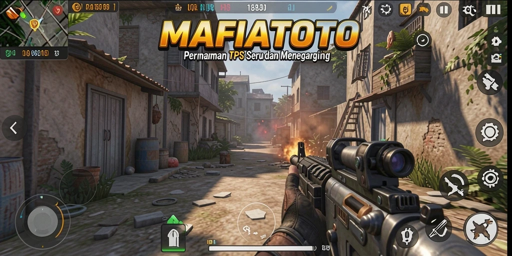 Tampilan penuh aksi dari gameplay MAFIATOTO yang mendebarkan.