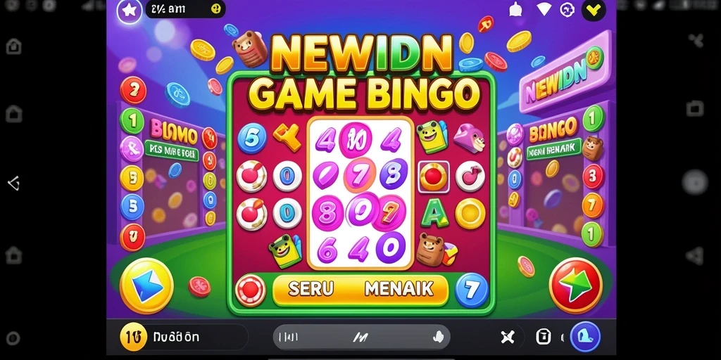 Tampilan gameplay Bingo yang seru dan mengasyikkan di NEWIDN.