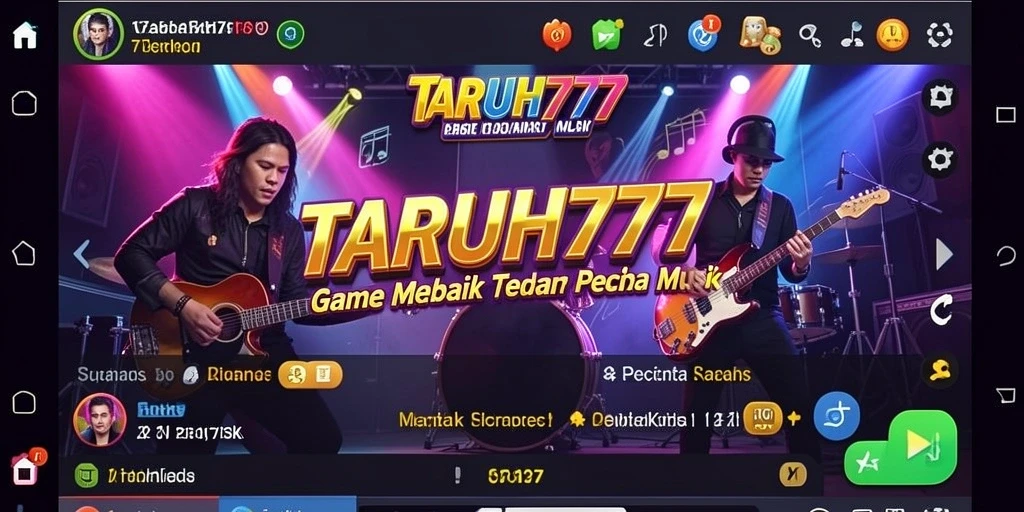 Tampilan gameplay TARUH777 yang penuh warna dan interaktif.