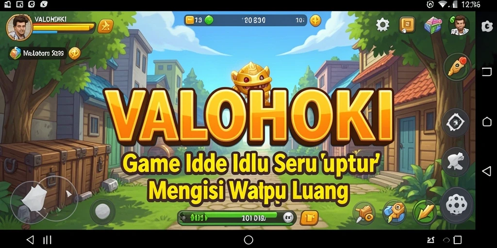 Tangkapan layar VALOHOKI yang menunjukkan keseruan gameplay Idle.