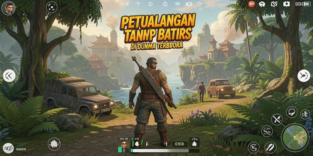 Tampilan gameplay ZK6 yang menakjubkan di dunia terbuka